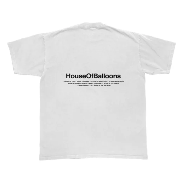 House of Balloons T-Shirt Back