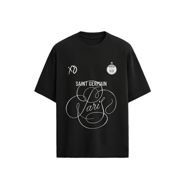 The Weeknd PSG x XO T-Shirt [Black]