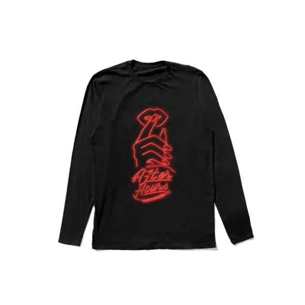 The Weeknd After Hours Signage Longsleeve