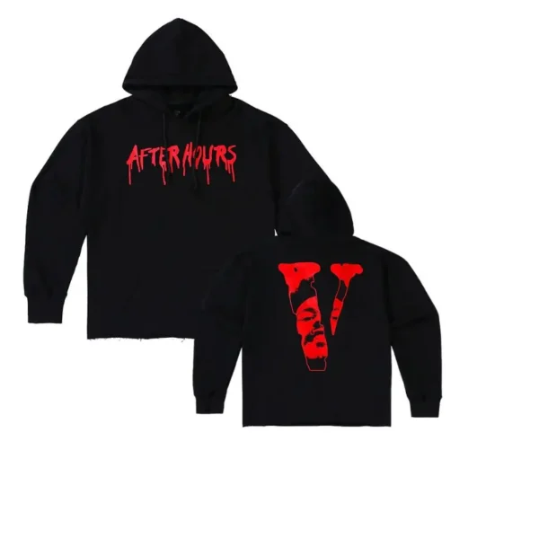 The Weeknd x Vlone After Hours Blood Drip Hoodie
