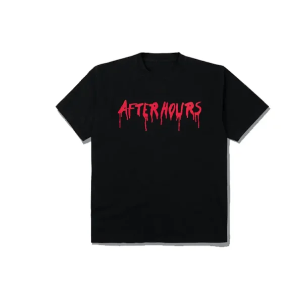 The Weeknd x Vlone After Hours Blood Drip T-Shirt
