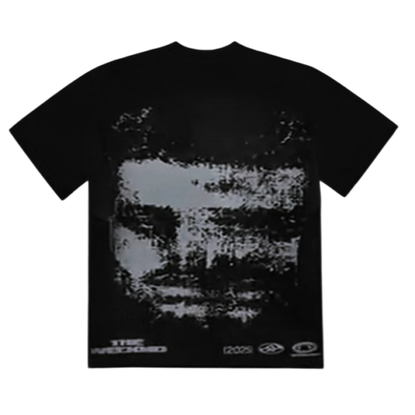The Weeknd Abstract Face Graphic T-Shirt