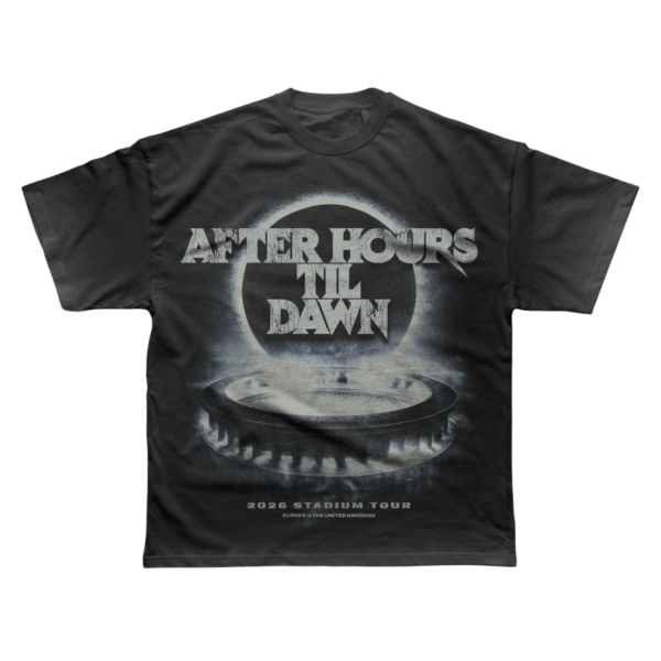 The Weeknd After Hours Til Dawn 2026 Stadium Tour T-Shirt